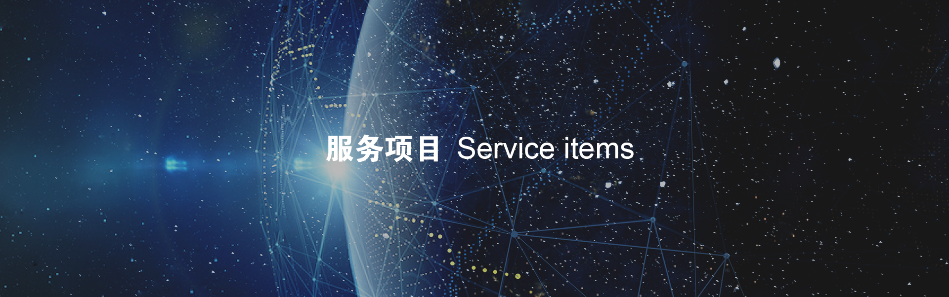 服務(wù)項(xiàng)目